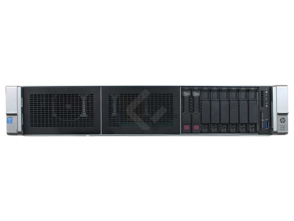 HPE ProLiant DL380 Gen9 8SFF 2x Intel E5-2620v4 (je 8x 2.1GHz), 128GB RAM, 2x 300GB HDD