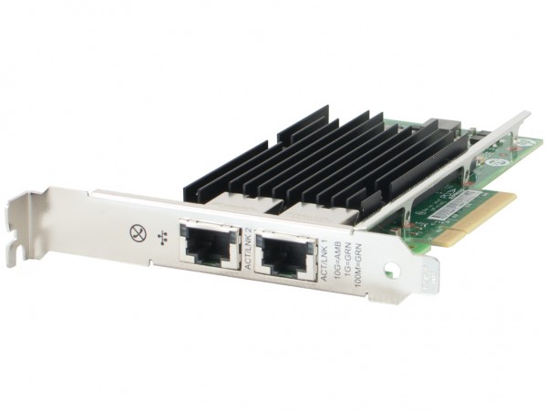 HPE 561T 10GbE Dual Port PCI-E Network Card, 716591-B21, 717708-001