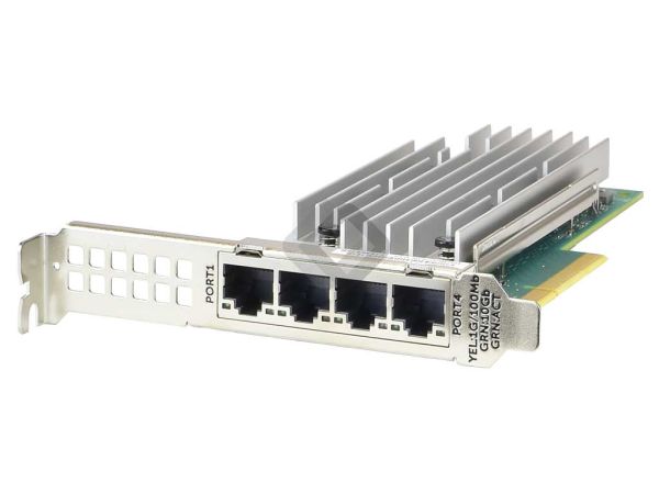 DELL NIC Quad Port 10GbE QLogic QL41164HFRJ PCI-E, 033M0K