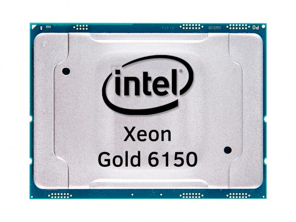 INTEL CPU Xeon Gold 6150 18-Core 2.70 GHz-24.75MB, SR37K