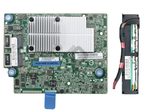 HPE Smart Array P440ar 2-Port 12Gbit/s SAS RAID Controller mit Batterie, 726736-B21