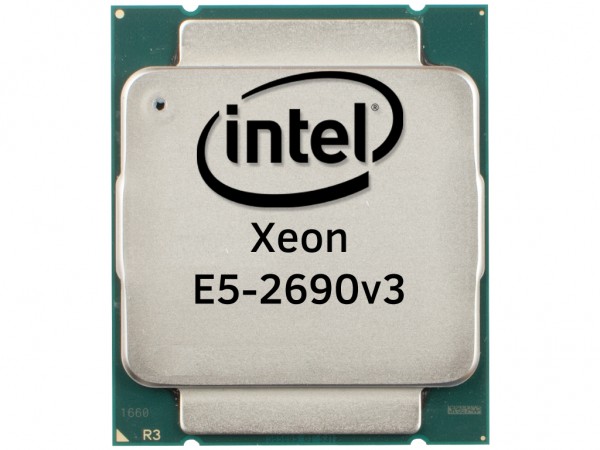 Intel Xeon E5-2690v3 Twelve CPU 12x 2.60 GHz, 30MB Cache, Socket FCLGA2011-3, SR1XN