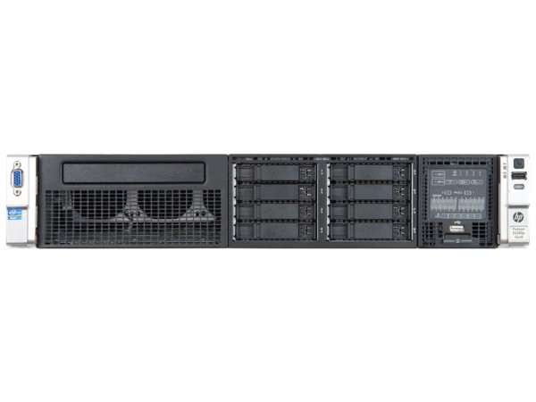 HPE ProLiant DL380p G8 Server 653200-B21 Vorderansicht