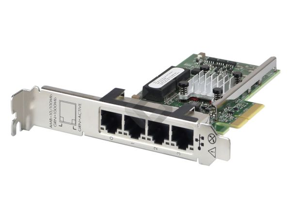 HPE NIC Quad Port 1GbE NC331T PCI-E , 647594-B21, 649871-001
