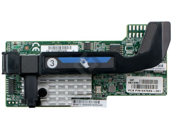 HPE Dual Port 10GbE 554FLB PCI-E Netzwerkkarte / Server Adapter, 641016-B21