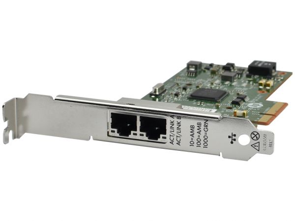 HPE NIC Dual Port 10/100/1000 NC361T PCI-E, 652497-B21, 656241-001