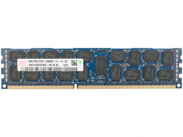 Dell 8GB DDR3 RAM 2Rx4 PC3L-12800R Low Power REG Dimm, RVY55