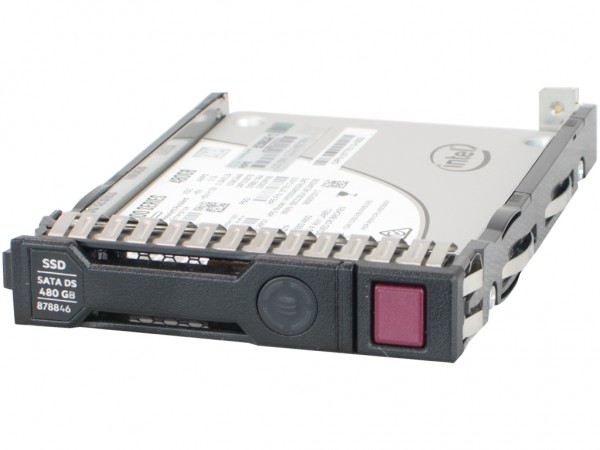 HPE 480GB SSD 6G SATA 2.5&quot; RI DS Smart Carrier, 877746-B21, 878846-001