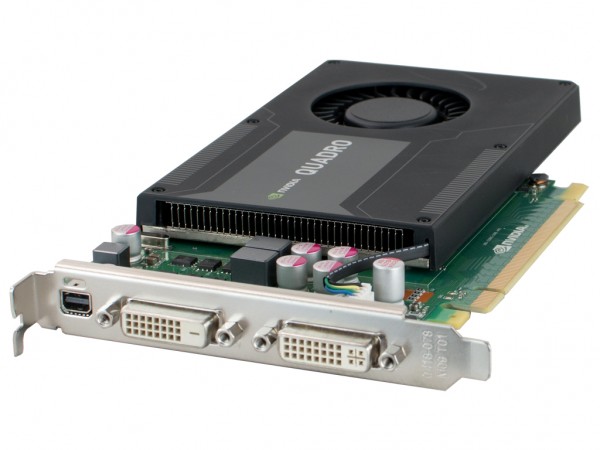 HP Nvidia Quadro K2000D 2GB PCI-E, VCQK2000D-T
