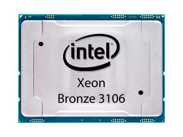 INTEL CPU Xeon Bronze 3106 8-Core 1.7GHz-11MB, SR3GL