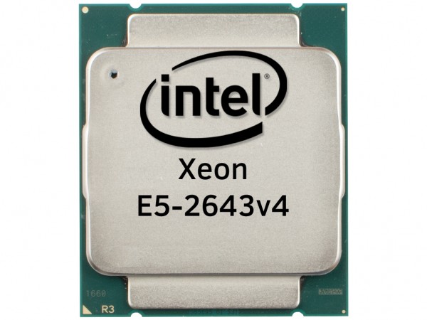 INTEL CPU Xeon E5-2643v4 6-Core 3.40 GHz-20MB, SR2P4