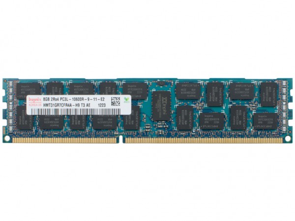 Dell 8GB DDR3 RAM 2Rx4 PC3L-10600R-9 REG Dimm, P9RN2