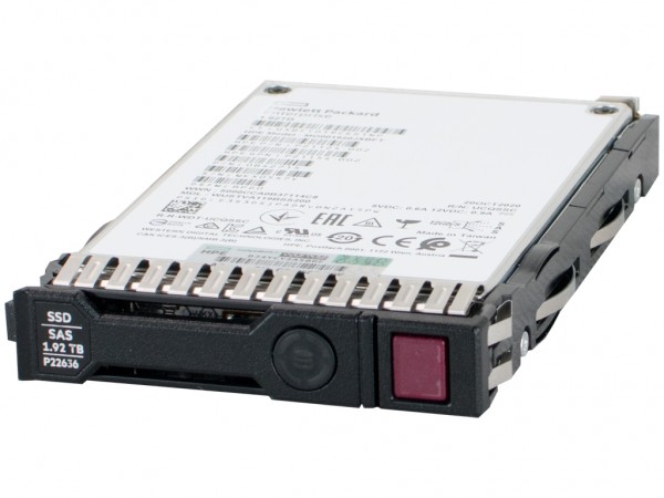 HPE SSD 1.92 TB 12G SAS 2.5 RI SC, P21141-B21, P22636-001