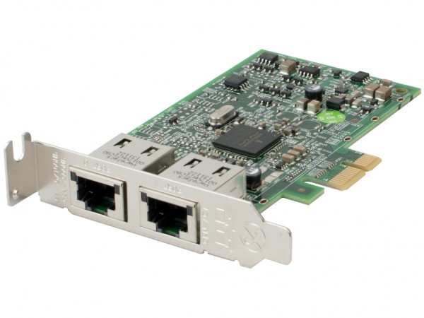 DELL Dual Port 10/100/1000 PCI-E LP Netzwerkkarte / Serveradapter, 0557M9
