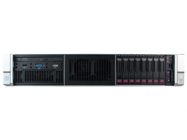 HPE ProLiant DL380 G9 8SFF Server, 1x Intel E5-2650v4 (12x 2.2GHz), 64GB RAM, 8x 1.2TB HDD