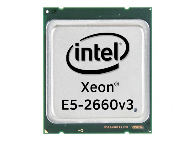 Intel Xeon E5-2660v3 Deca Core CPU 2.6GHz, 25MB Cache, SR1XR
