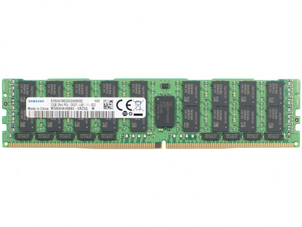 HPE MEM 32GB 2Rx4 PC4-2400T-L Dimm, 805353-B21, 809084-091, 819414-001