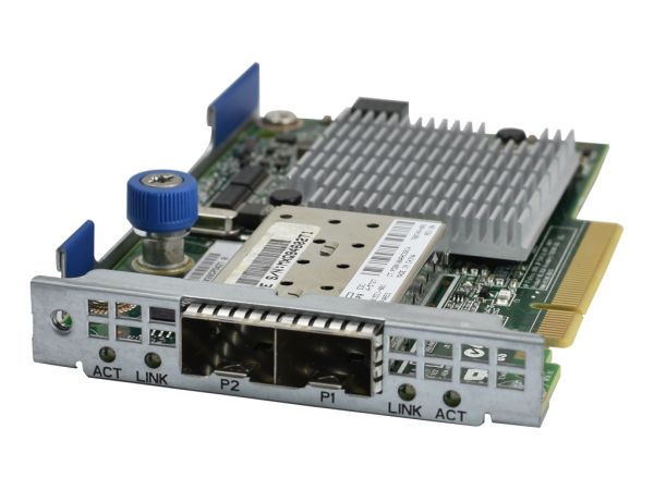 HPE NIC Dual Port 10GbE 534FLR-SFP+ PCI-E LOM , 700751-B21, 701531-001