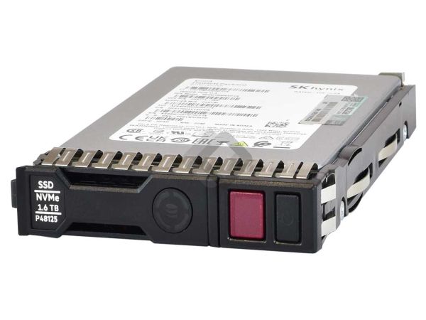 HPE SSD 1.6TB NVMe x4 U.2 2.5 MU MV SC, P47820-B21, P48125-001