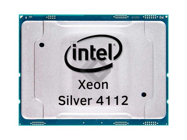 INTEL CPU Xeon Silver 4112 4-Core 2.6GHz-8.25MB, SR3GN