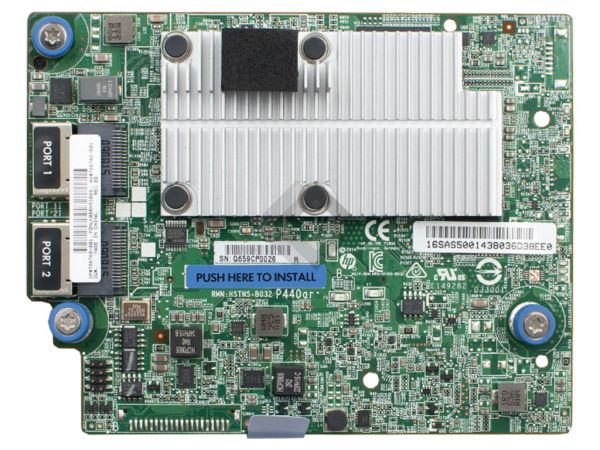 HPE Smart Array P440ar 2-Port 12Gbit/s RAID Controller GPU-Config, 726738-001, 749796-001