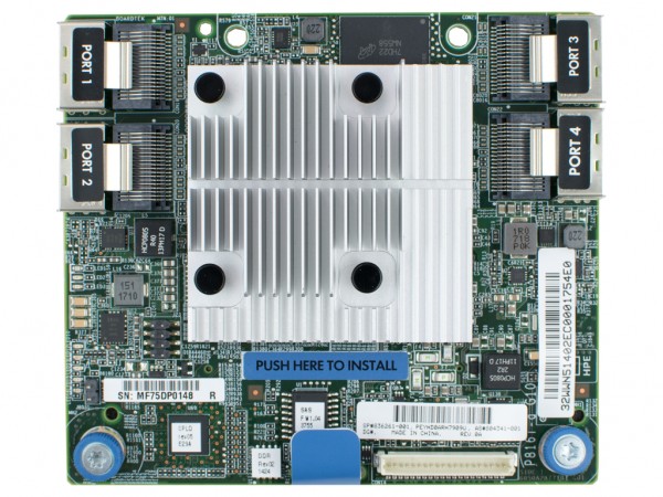 HPE Smart Array P816i-a SR /4GB 12Gb 4-ports Int SAS Controller, 804338-B21, 836261-001