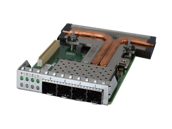 DELL NIC Quad Port 4x10GbE SFP+ Intel X710-DA4 Daughter Card PCI-E, 068M95