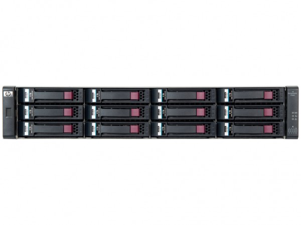 HPE StorageWorks P2000 G3, 12x 3.5&quot; SAS Einschübe, 2x Netzteile, BK830A
