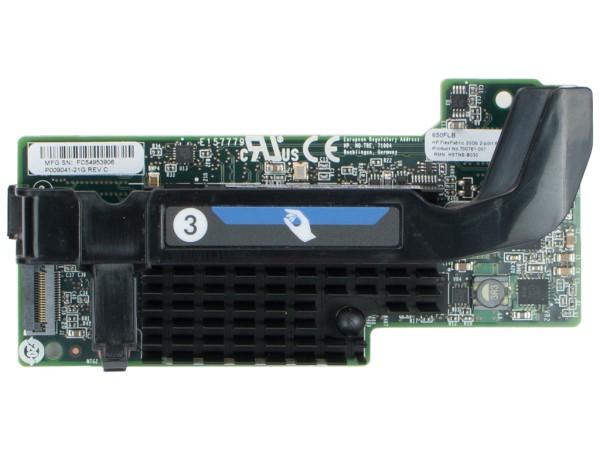HPE NIC Dual Port 20GbE 650FLB PCI-E, 700763-B21, 701536-001