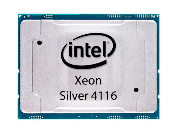 INTEL CPU Xeon Silver 4116 12-Core 2.10 GHz-16.50MB, SR3HQ