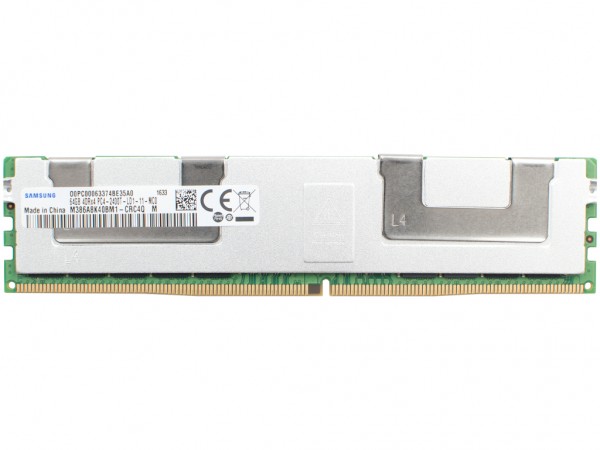 HPE MEM 64GB 4DRx4 PC4-2400T-L Dimm, 805358-B21, 809085-091
